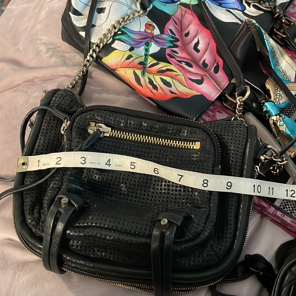 Real leather crossbody purse - Picture 7 of 8